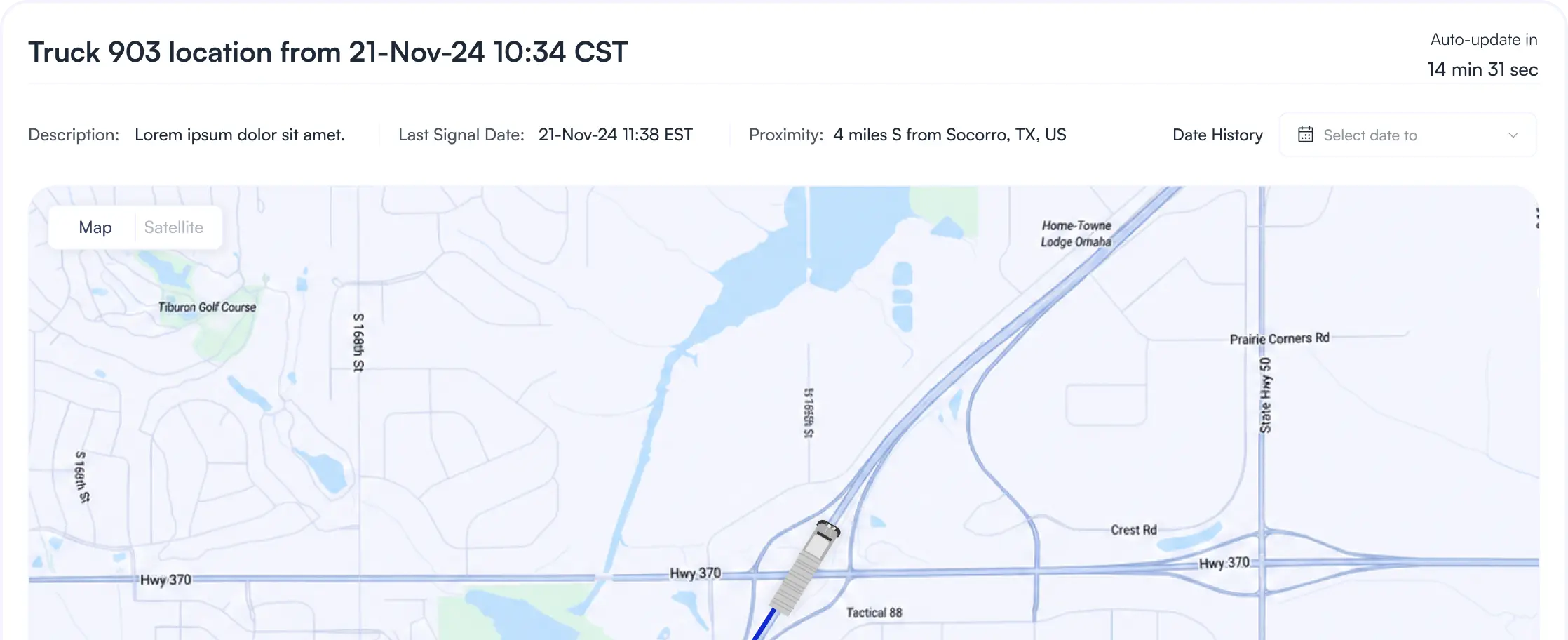 fleet visibility truck location